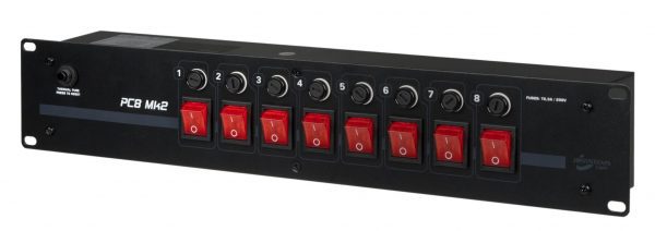 PAINEL JB SYSTEMS POWER CENTER 8 MK2