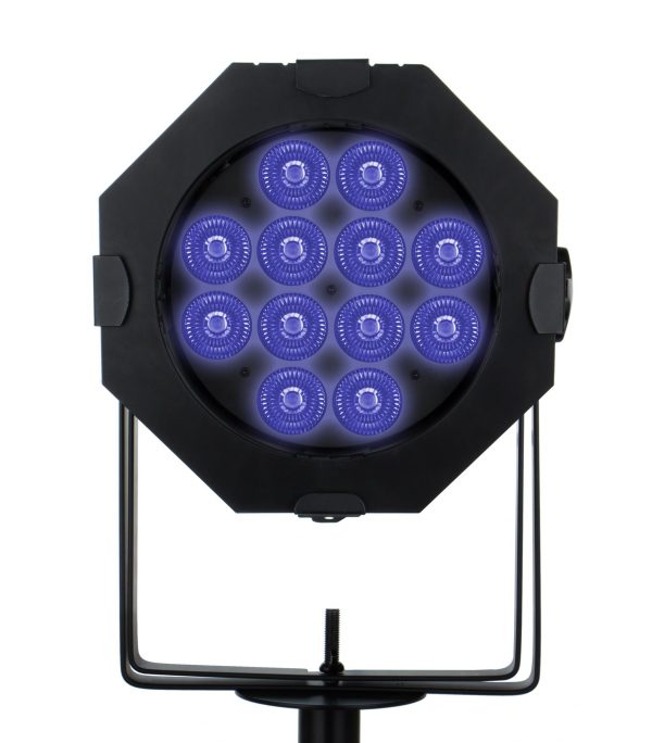 LED PROJECTOR 12X 12W RGBWA+UV – 15°