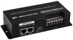 DMX LED-STRIP CONTROLLER 240W/24V - XLR+RJ45 I/O