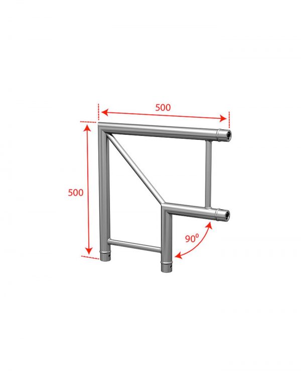 2 DIRECTIONS – 90° – FLAT – CORNER JOINT