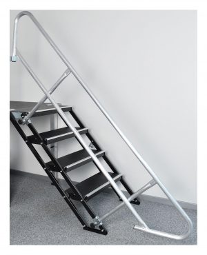 HANDRAIL FOR ADJUSTABLE STAIR