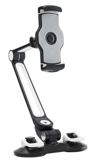 TABLET AND SMARTPHONE DUAL SUCTION CUP ALIMINI