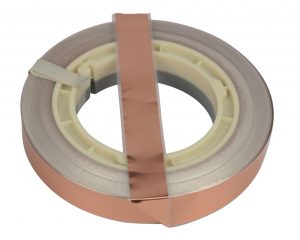 COPPER TAPE 50M LONG - 18MM WIDE AND 0.1MM THICK