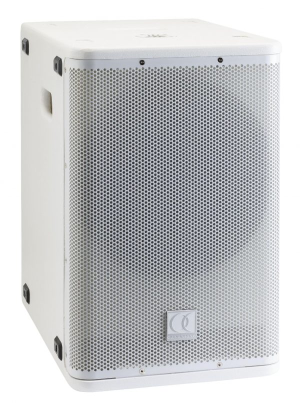 ACTIVE 12in SUBWOOFER 700W + 700W+ DSP-WHITE