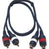 2XFEMALE RCA / 2XMALE RCA LINE CABLE – 3  M