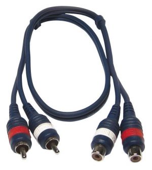 2XFEMALE RCA / 2XMALE RCA LINE CABLE - 3  M