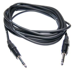 6MM MALE STEREO JACK/ MALE STEREO JACK CABLE - 3 M