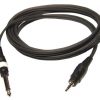MALE STEREO JACK 3.5MM/6.35 MALE STEREO LINE-3M