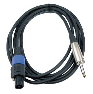 2 X 1.5 MALE SPEAKER / MALE JACK CABLE  - 6 M