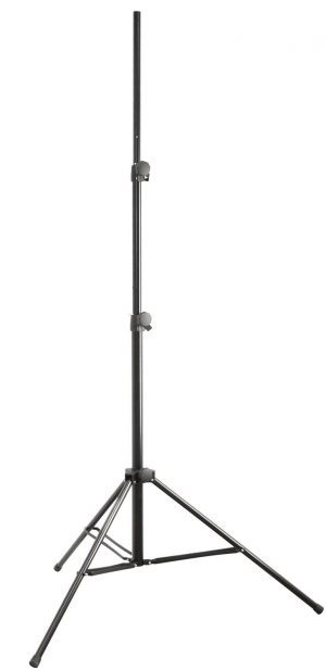 ALL-METAL LIGHTING STAND WITH DOUBLE LEG