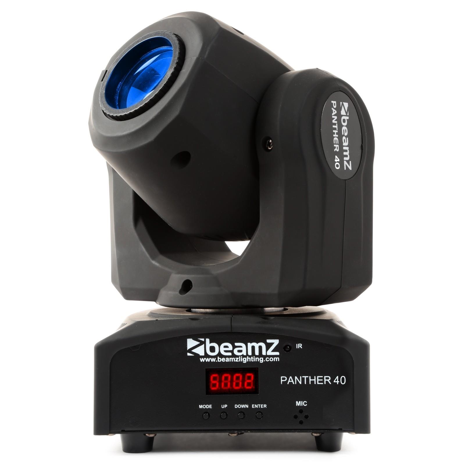 MOVING HEAD BEAMZ PANTHER 40 LED SPOT