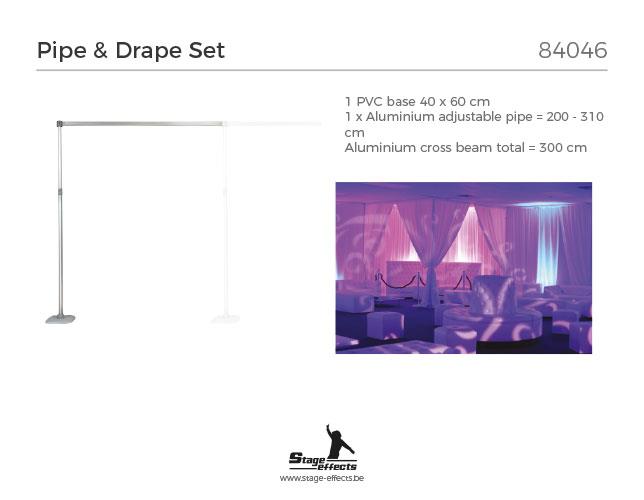 ESTRUTURA  STAGE EFFECTS 84046 PIPE DRAPE EXTENSION