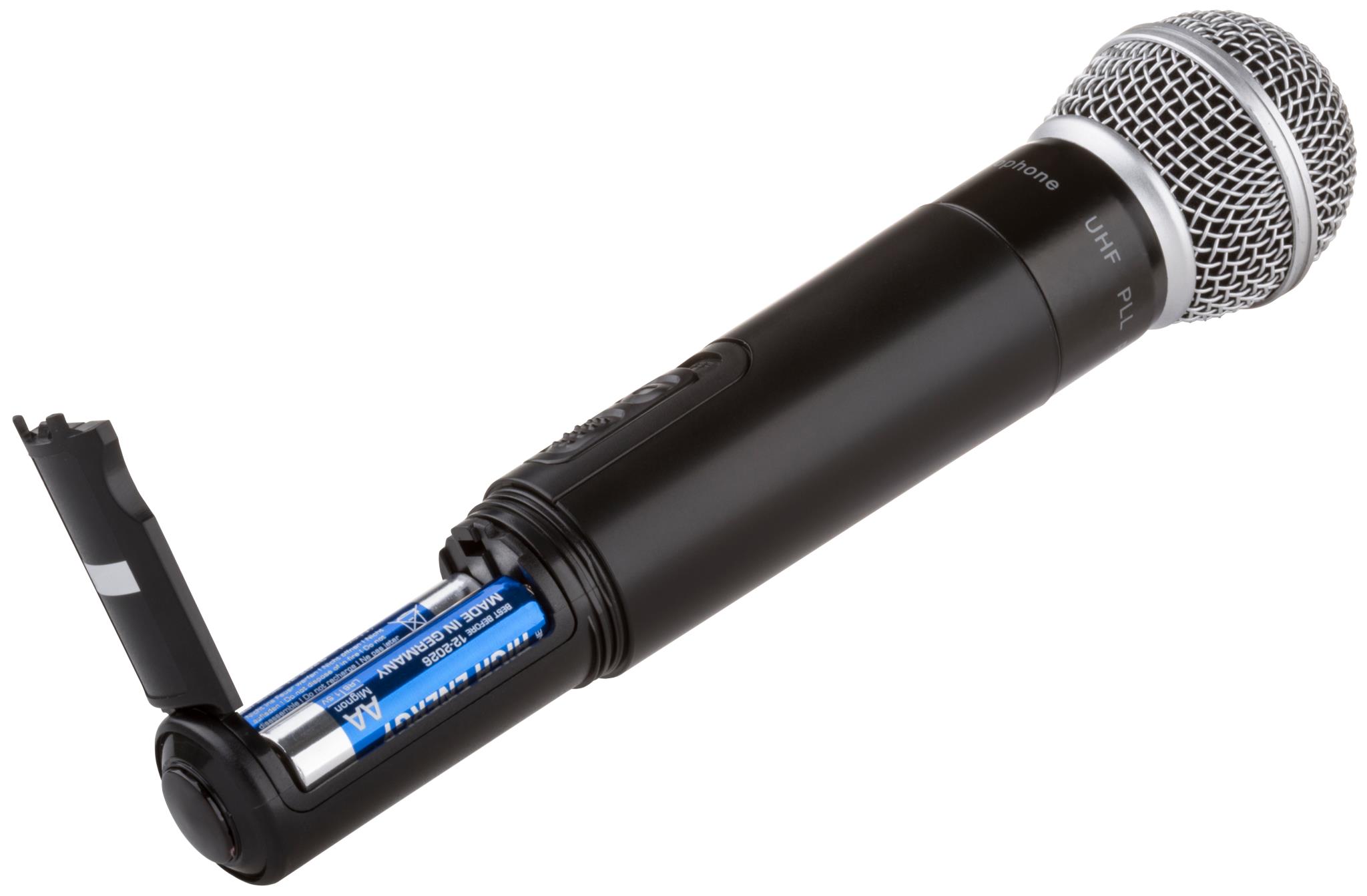 OPTIONAL WIRELESS HAND MICROPHONE FOR PPA-101