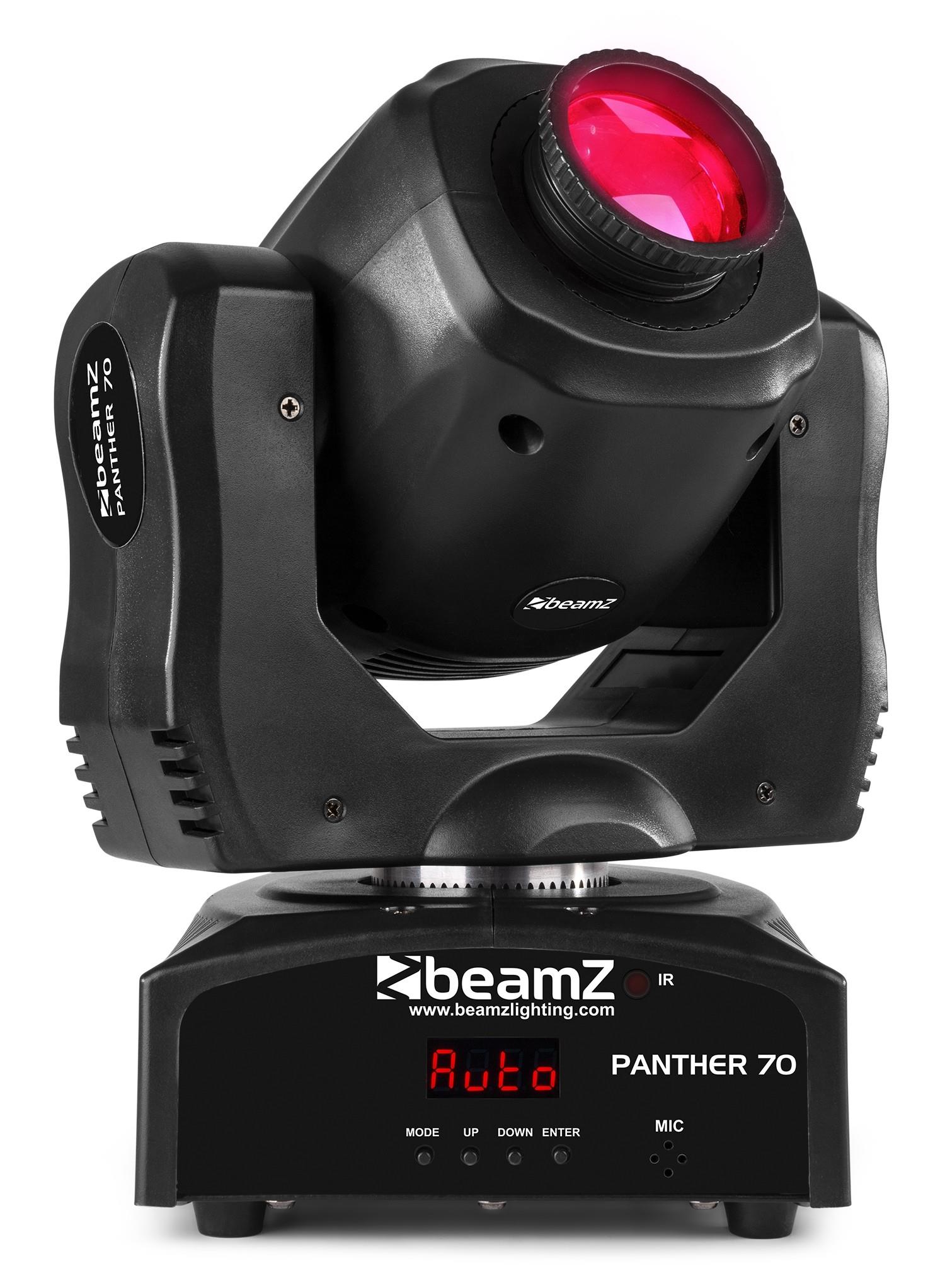 MOVING HEAD BEAMZ PANTHER 70 LED SPOT