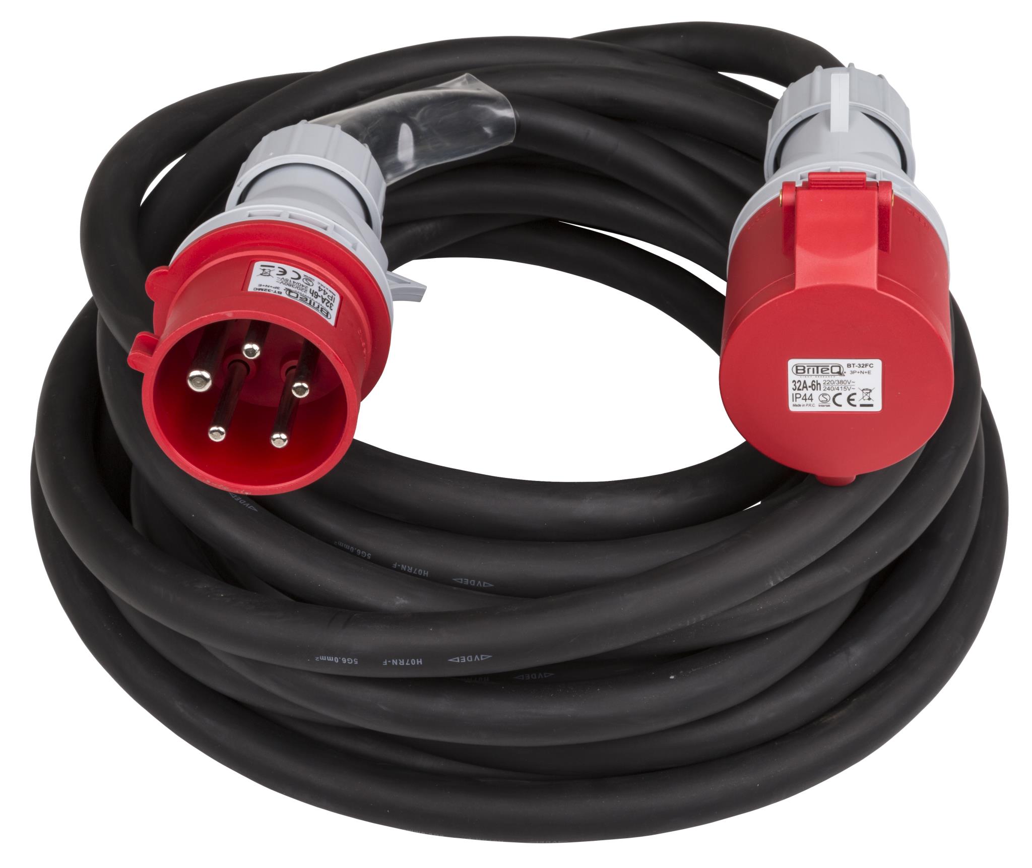 CEE 32A 5P 5G6 POWERCABLE 10M