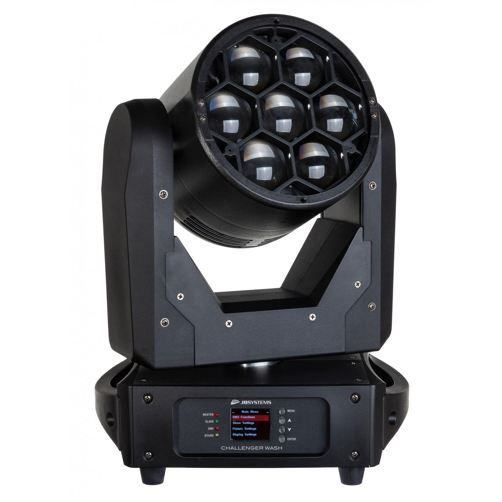 MOVING HEAD JB SYSTEMS CHALLENGER WASH 7X40W